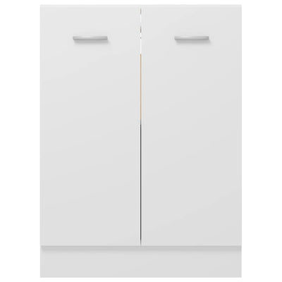 Bottom Cabinet White 60x46x81.5 cm Engineered Wood