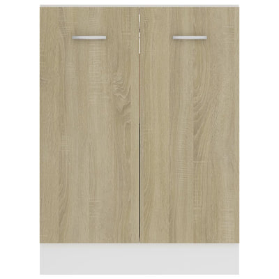 Bottom Cabinet Sonoma Oak 60x46x81.5 cm Engineered Wood