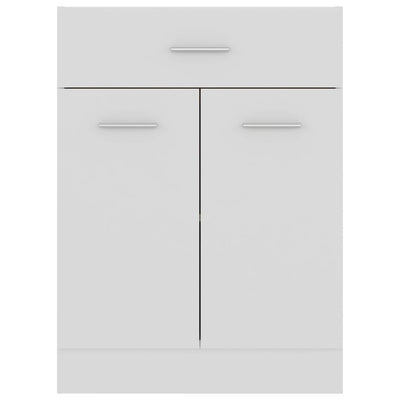 Drawer Bottom Cabinet White 60x46x81.5 cm Engineered Wood