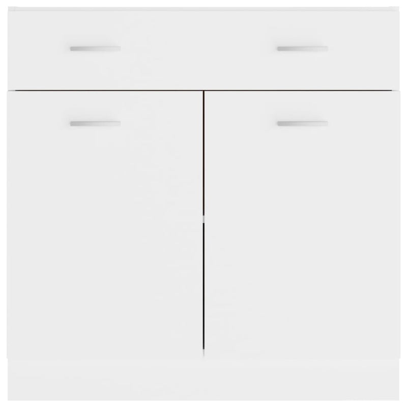 Drawer Bottom Cabinet White 80x46x81.5 cm Engineered Wood