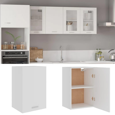 Hanging Cabinet White 39.5x31x60 cm Engineered Wood