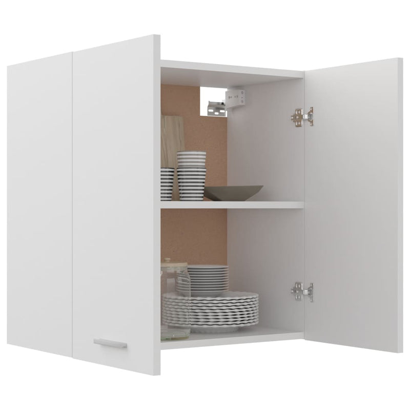 Hanging Cabinet White 60x31x60 cm Engineered Wood