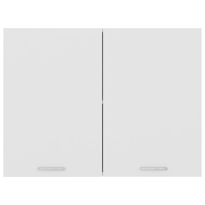 Hanging Cabinet White 80x31x60 cm Engineered Wood