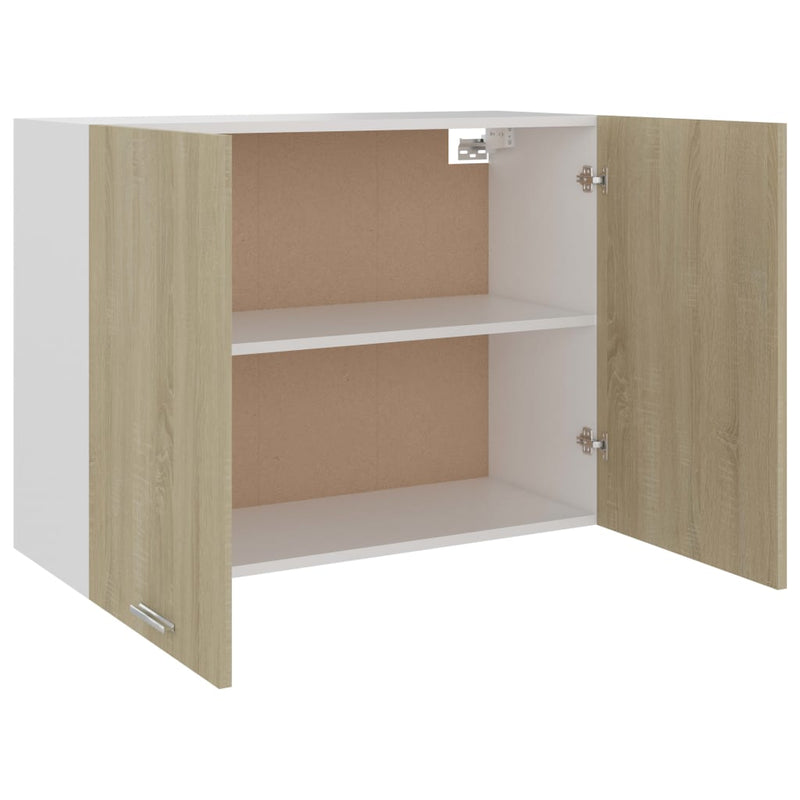 Hanging Cabinet Sonoma Oak 80x31x60 cm Engineered Wood