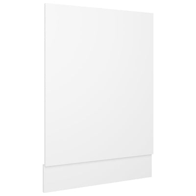 Dishwasher Panel White 45x3x67 cm Engineered Wood