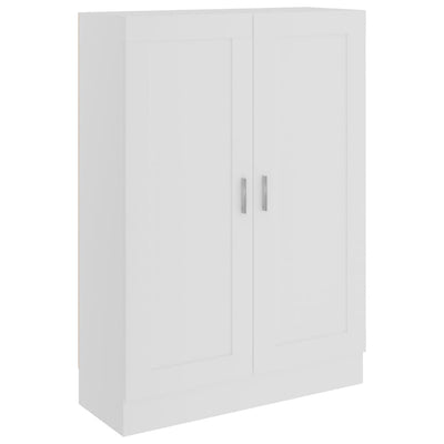 Book Cabinet White 82.5x30.5x115 cm Engineered Wood