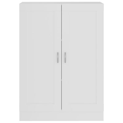 Book Cabinet White 82.5x30.5x115 cm Engineered Wood