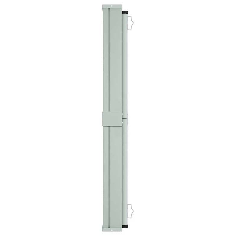 Patio Retractable Side Awning 140x600 cm Grey