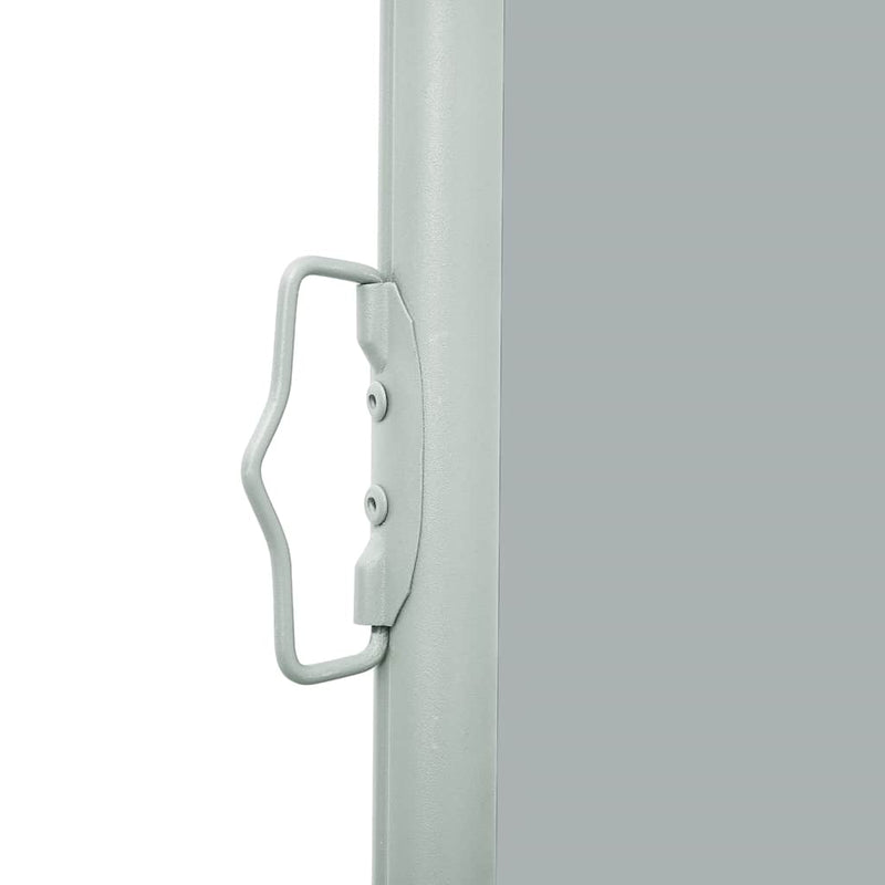 Patio Retractable Side Awning 140x600 cm Grey