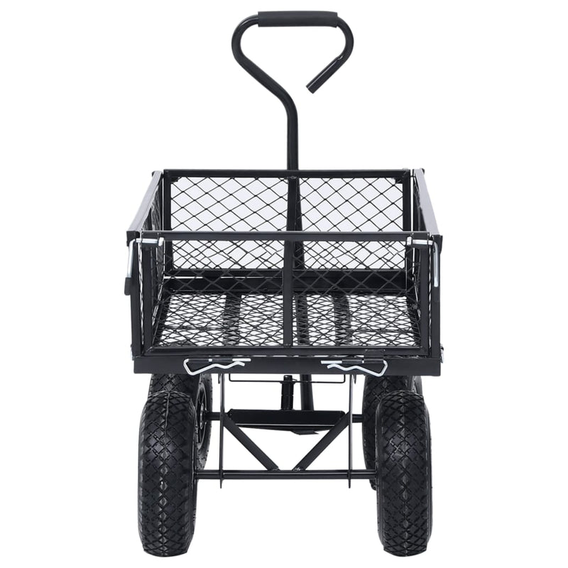 Garden Hand Trolley Black 250 kg