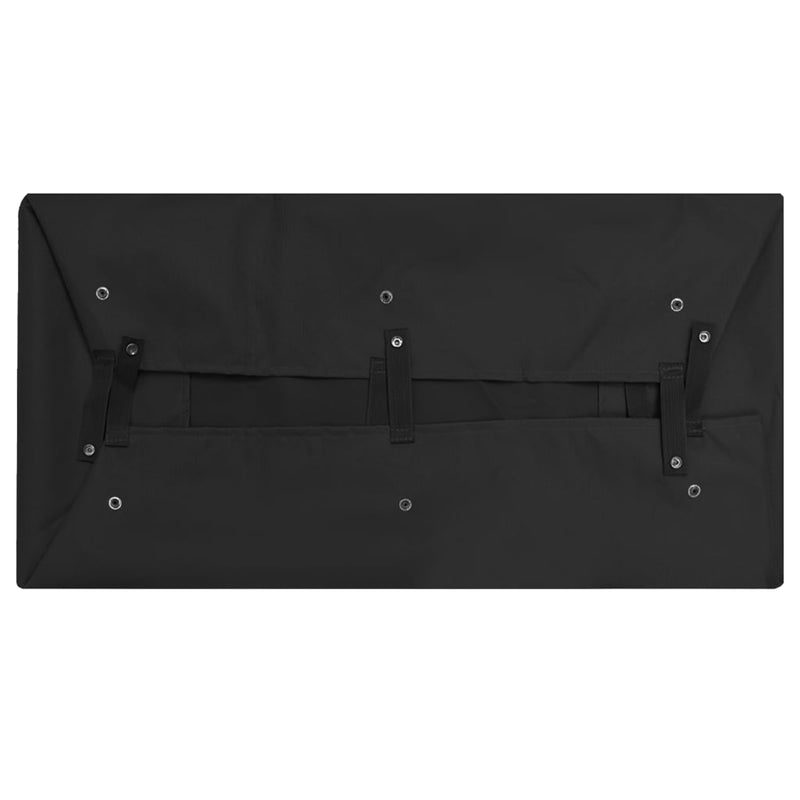 Garden Cart Liner Black 81x41x21 cm Fabric