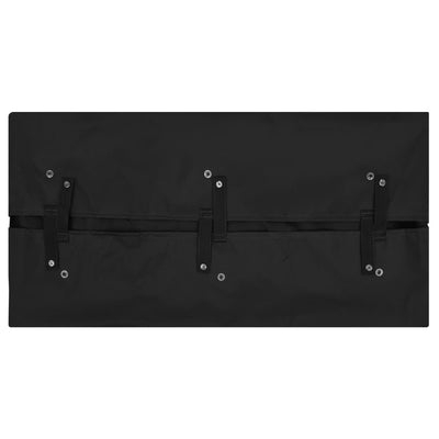 Garden Cart Liner Black 81x41x40 cm Fabric