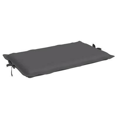 Sun Lounger Cushion Anthracite 186x58x3cm Oxford Fabric