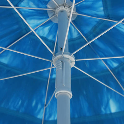 Hawaii Beach Parasol Blue 180 cm