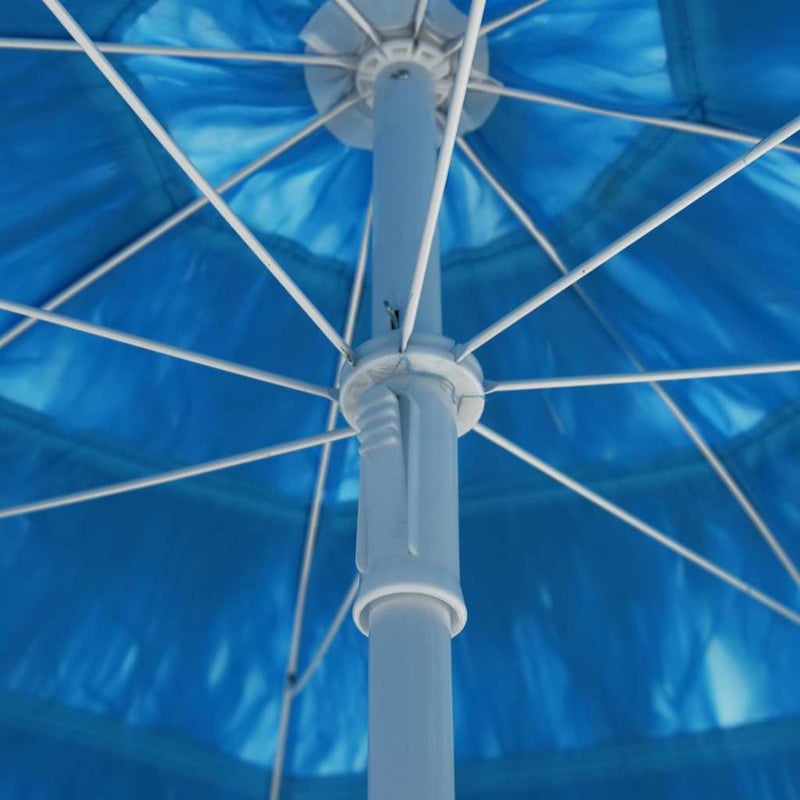 Hawaii Beach Parasol Blue 240 cm