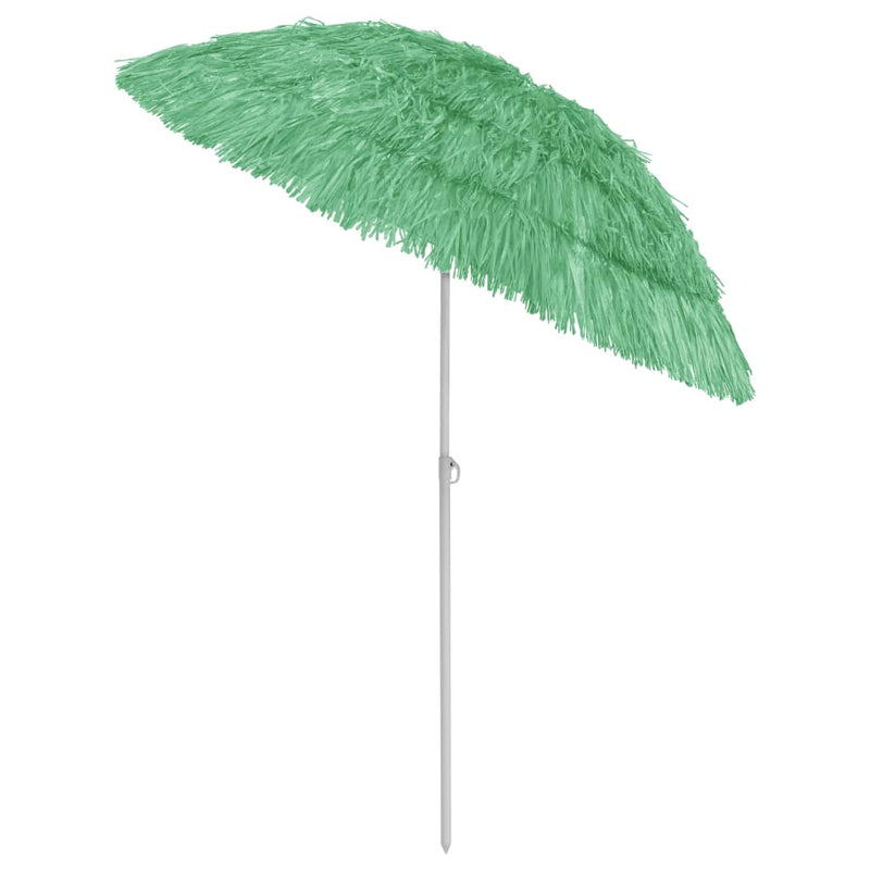 Hawaii Beach Parasol Green 180 cm