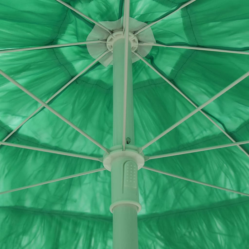 Hawaii Beach Parasol Green 180 cm