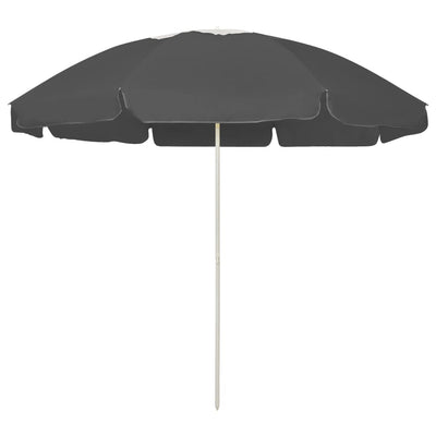 Beach Parasol Anthracite 240 cm