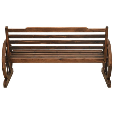 Garden Bench 142 cm Solid Firwood