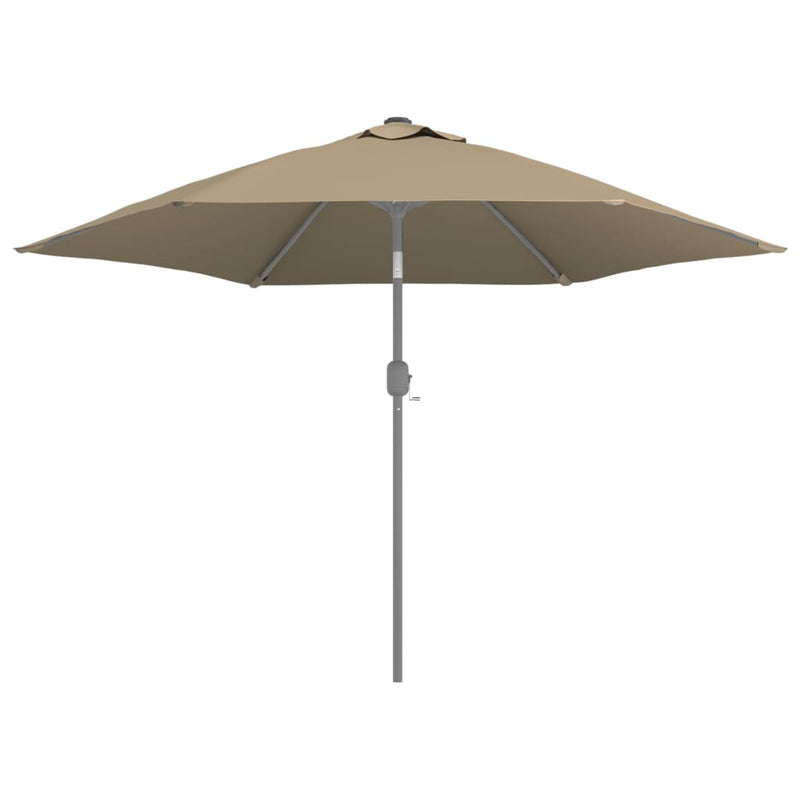 Replacement Fabric for Outdoor Parasol Taupe 300 cm