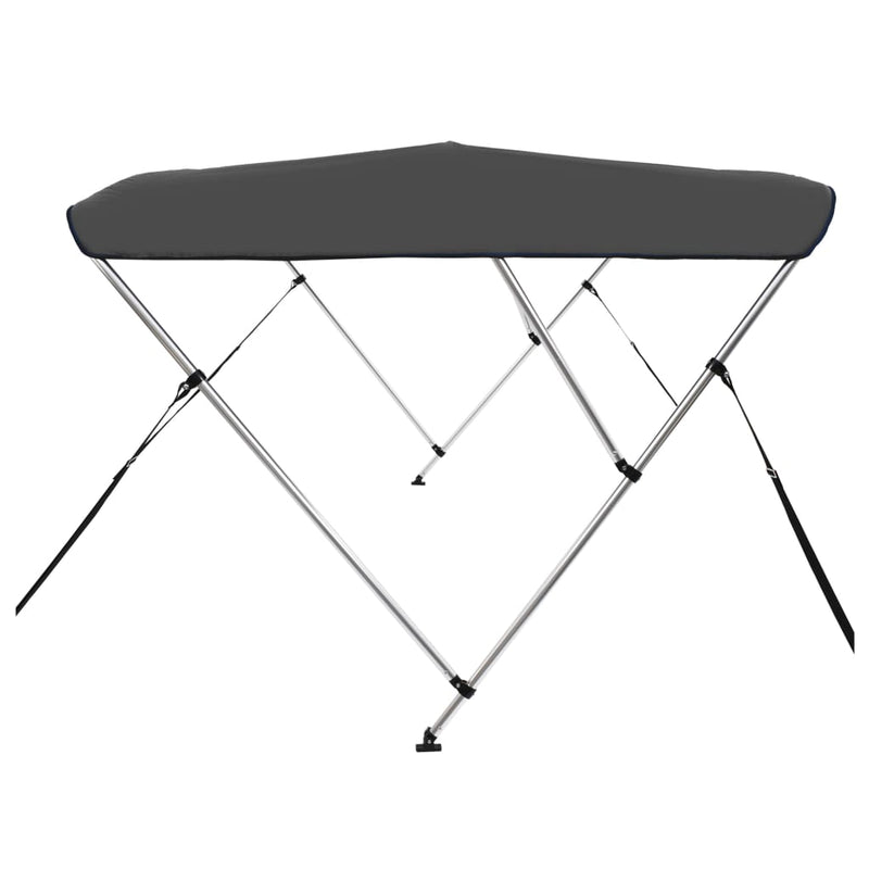 3 Bow Bimini Top Anthracite 183x140x137 cm