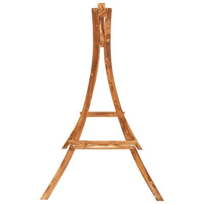 Swing Frame Solid Bent Wood with Teak Finish