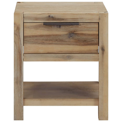 Nightstands with Drawers 2 pcs 40x30x48 cm Solid Acacia Wood