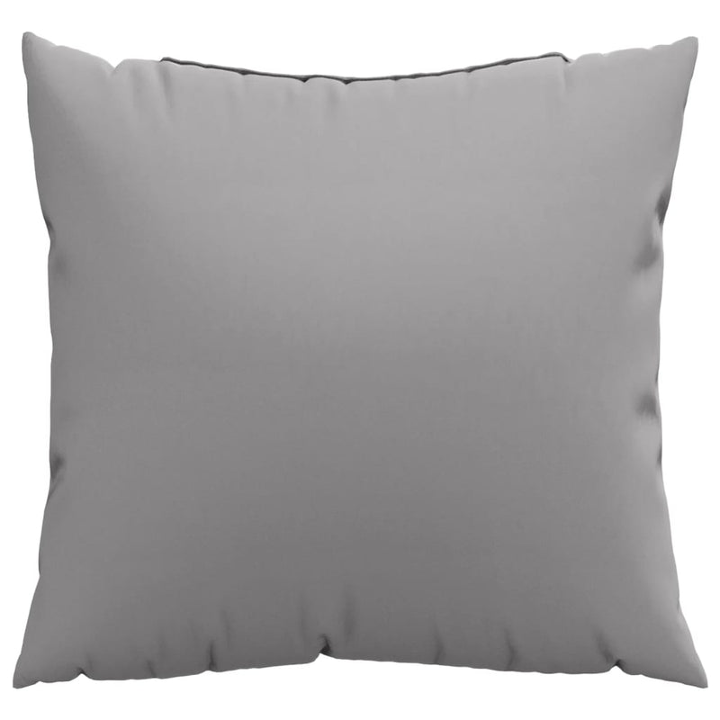 Throw Pillows 4 pcs Grey 50x50 cm Fabric