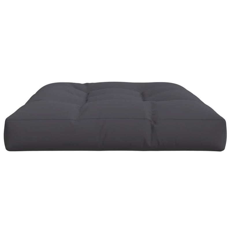 Pallet Cushion Anthracite 120x80x12 cm Fabric