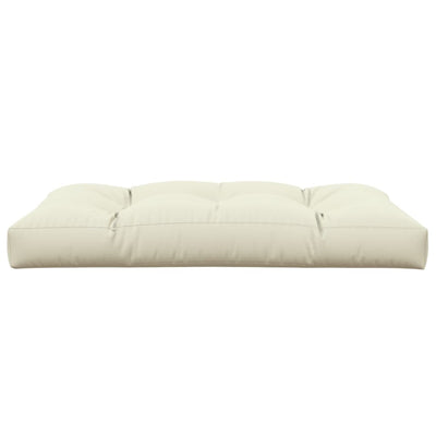 Pallet Cushion Cream 120x80x12 cm Fabric