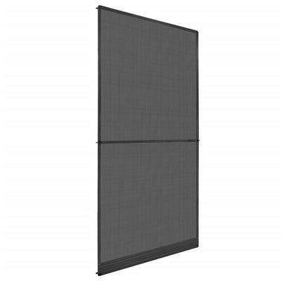 Hinged Insect Screen for Doors Anthracite 120x240 cm