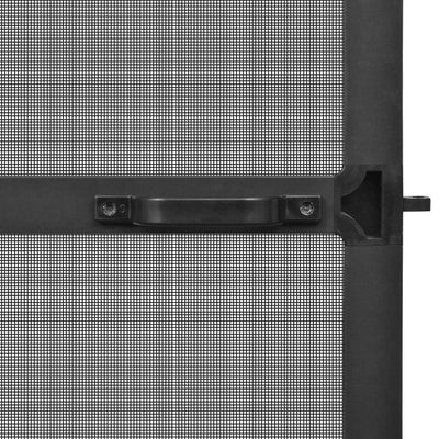 Hinged Insect Screen for Doors Anthracite 120x240 cm