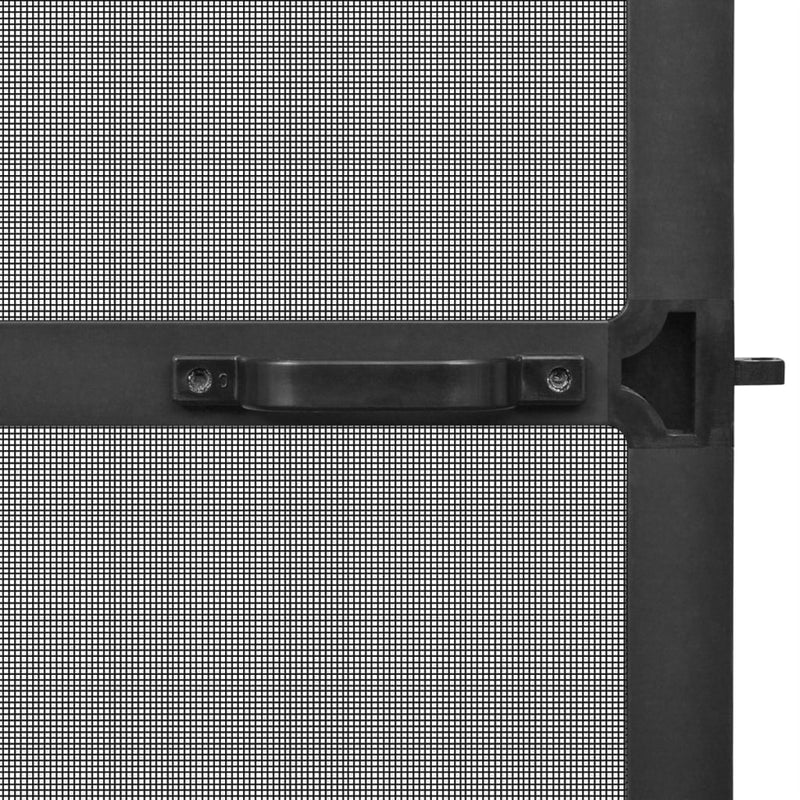 Hinged Insect Screen for Doors Anthracite 120x240 cm