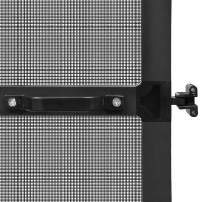 Hinged Insect Screen for Doors Anthracite 120x240 cm