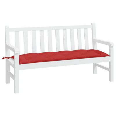 Garden Bench Cushion Red 150x50x7 cm Oxford Fabric