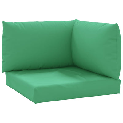 Pallet Cushions 3 pcs Green Oxford Fabric