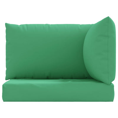 Pallet Cushions 3 pcs Green Oxford Fabric