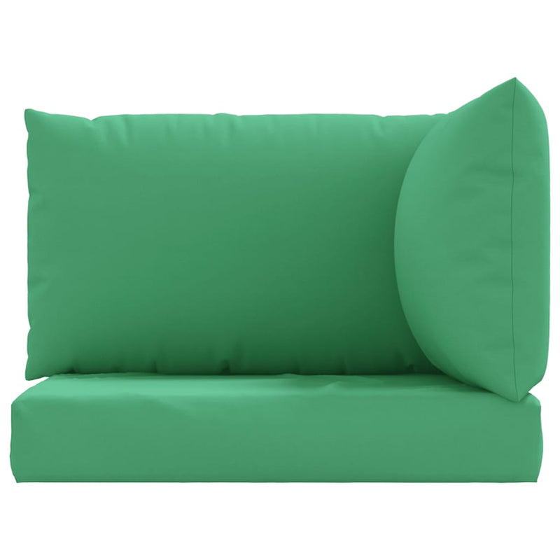 Pallet Cushions 3 pcs Green Oxford Fabric