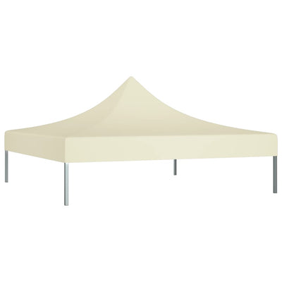 Party Tent Roof 2x2 m Cream 270 g/m²