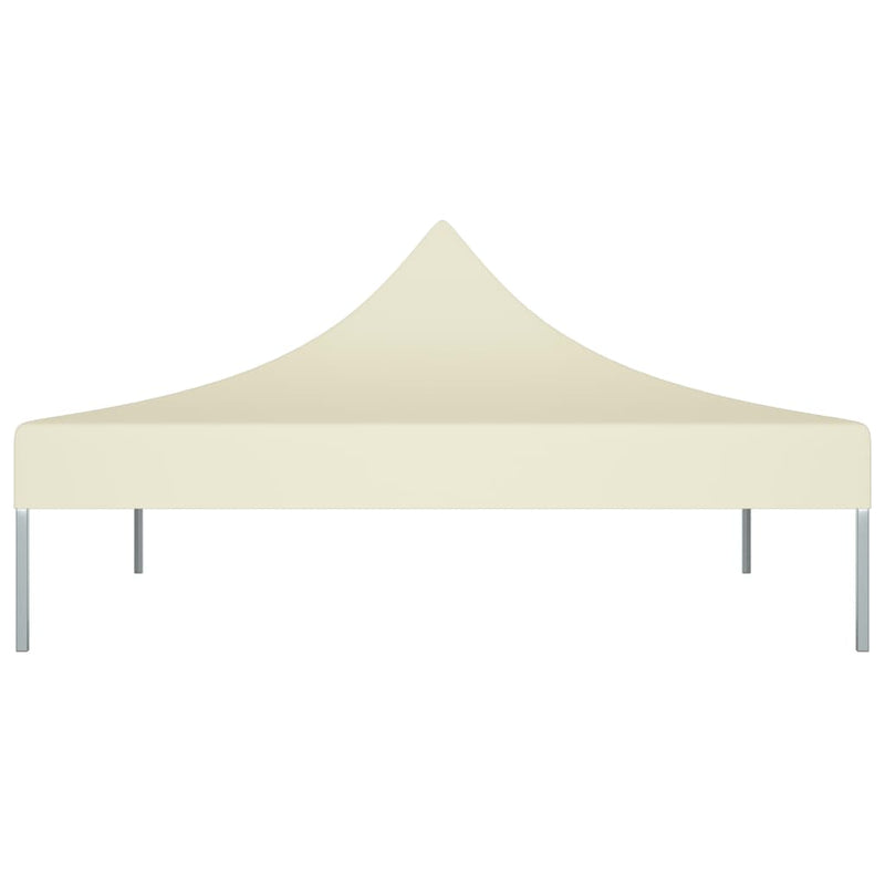 Party Tent Roof 2x2 m Cream 270 g/m²