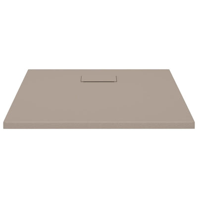 Shower Base Tray SMC Brown 90x90 cm