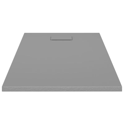 Shower Base Tray SMC Grey 120x70 cm