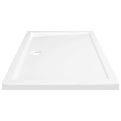 Rectangular ABS Shower Base Tray White 70x100 cm