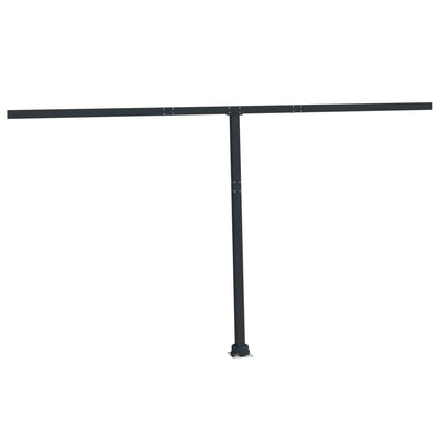 Awning Post Set Anthracite 450x245 cm Iron