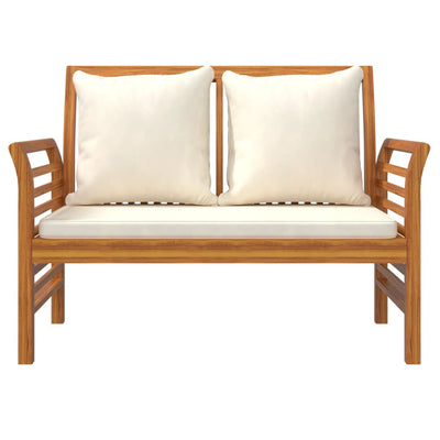 5 Piece Garden Lounge Set with Cushions Solid Wood Acacia