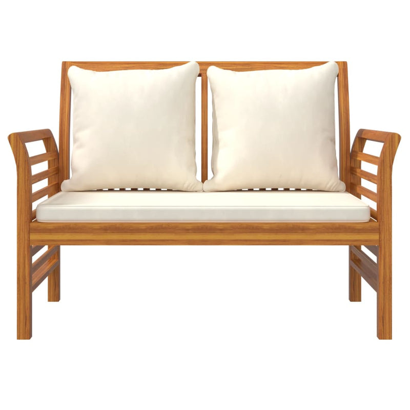 5 Piece Garden Lounge Set with Cushions Solid Wood Acacia