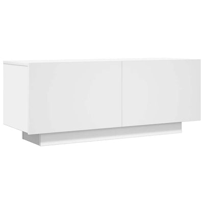 TV Cabinet White 100x35x40 cm Engineered Wood