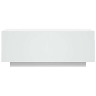 TV Cabinet White 100x35x40 cm Engineered Wood