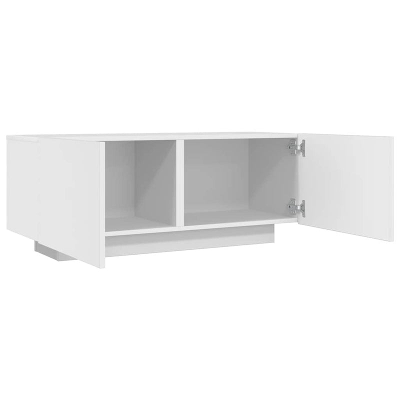 TV Cabinet White 100x35x40 cm Engineered Wood