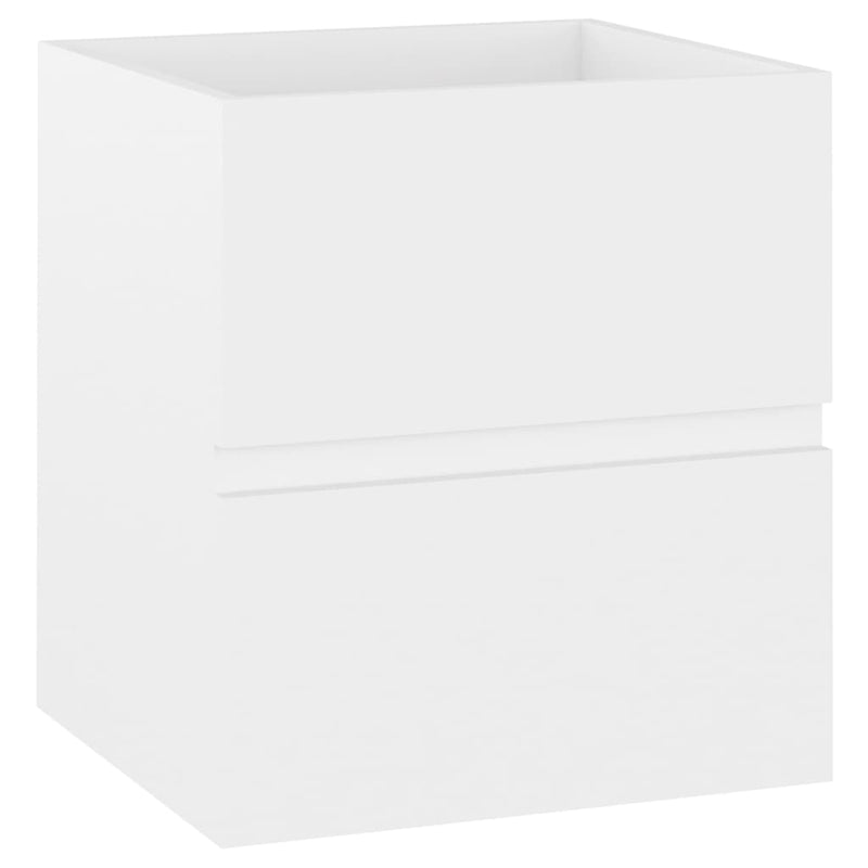 Sink Cabinet White 41x38.5x45 cm Engineered Wood